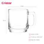 Taza cristar liso firenze 9.25 oz./ 275 ml. #0149al set x 48 und. - Imagen 2
