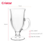 Taza cristar liso galerie 8 oz./ 228 ml. #0343al set x 48 und. - Imagen 2