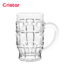 Vaso cristar cervecero liso hamburgo 18.25 oz./ 538 ml. #0314al set x 24 und.