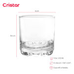 Vaso cristar liso capitol rocks 9 oz./ 272 ml. #0445al set x 48 und. - Imagen 2