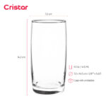 Vaso cristar liso monterrey bebidas 15 oz./ 445 ml. #0411al48 set x 48 und. - Imagen 2