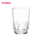 Vaso cristar liso prisma 7.25 oz./ 218 ml. #0256al set x 72 und.