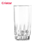 Vaso cristar liso prisma bebidas 11 oz./ 331 ml. #0257al set x 70 und.