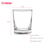 Vaso cristar liso schubert rocks 11 oz./ 325 ml. #0396al set x 48 und. - Imagen 2