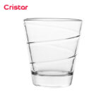 Vaso Cristar Liso Spiral Rocks 12 Oz/ Ml 350 #0616al Set x48