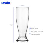 Vaso nadir cervecero munich 10 oz./ 300 ml. #7709 set x 24 und. - Imagen 2
