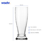 Vaso nadir cervecero munich 7 oz./ 200 ml. #7109 set x 24 und. - Imagen 2
