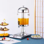 Dispensador alcosa para jugo de 8 lt. cabeza plateado X23688P - Imagen 2