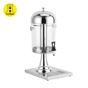 Dispensador Alcosa de Jugo 8 Lt Cabeza Plateado X23688P