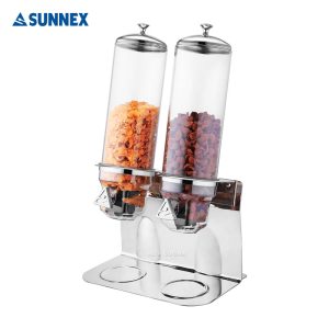 Dispensador Sunnex de Cereales 4 Lt. x 2 Tolvas U13-1100