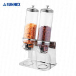Dispensador Sunnex de Cereales 4 Lt. x 2 Tolvas U13-1200