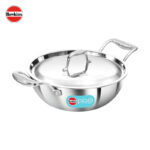 Cacerola Hawkins Acero Inox. 24 cm de 2.5 Lt con Asas Psk 25s