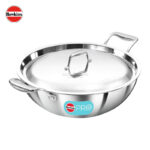 Cacerola Hawkins Acero Inox. 32 cm de 6 Lt. con Asas Psk 60s