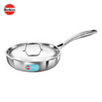 Sartén Hawkins Acero Inoxidable 22cm con Tapa PSF 22S