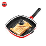 Sartén Hawkins Grill con Tapa 30 cm Hierro Fundido Con Interior Antiadherente DCGP30G