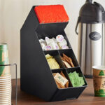 Organizador jinde de condimentos para café 6 compartimentos JD-86229 - Imagen 2