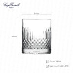 Vaso bormioli luigi diamante dof de 12.8 oz. #12769/01 - Imagen 3