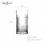 Vaso bormioli luigi mixology diamante 16.2 oz. #12770/01 - Imagen 3