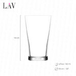 Vaso LAV joy liqueur glass 140 ml. / 4.75 oz. set x 6 und. - Imagen 3