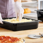 Bandeja cambro de policarbonato color negro 1/2 x 2.5" 22CW-110 - Imagen 2