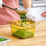 Bandeja cambro de policarbonato alta temperatura 1/6 x 4” 64HP-150 - Imagen 2