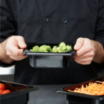 Bandeja cambro de policarbonato color negro 1/9 x 2.5" 92CW-110 - Imagen 2