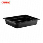 Bandeja cambro de policarbonato color negro 1/2 x 2.5" 22CW-110
