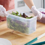 Bandeja cambro de polipropileno translucido 1/3 x 6” 36PP-190 - Imagen 2