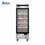 Congelador atosa vertical de 1 puerta de vidiro MCF8701