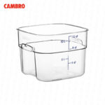Contenedor cambro freshpro 12 qt de policarbonato 11.4 lt. 12SFSPROCW-135