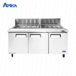 Mesa atosa ensaladera de 3 puerta 72″ MSF8304GR