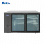 Mesa refrigerada atosa back bar con 2 puertas de vidrio 59″ SBB59GGRAUS2