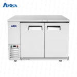 Mesa refrigerada atosa back bar de acero con 2 puertas solidas 59" SBB59SG