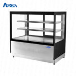 Vitrina atosa para pastelería de acero WDF097F