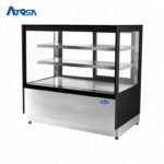 Vitrina atosa para pastelería de acero WDF127F