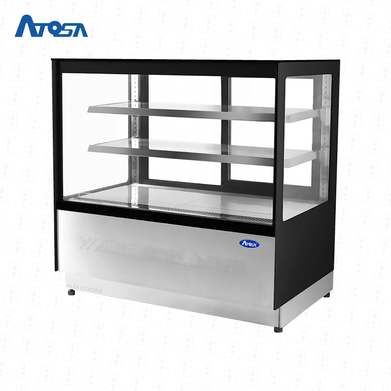 Vitrina-atosa-para-pastelería-de-acero-WDF127F Vitrina atosa para pastelería de acero WDF127F - Imagen 1