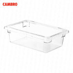 Caja cambro de policarbonato para almacenamiento de alimentos 11.5 lt. 12186CW-135