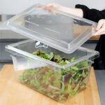 Tapa cambro plano para caja de almacenamiento de alimentos 1218CCW-135 - Imagen 2