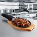 Fajita chef master de hierro fundido - acanalada 90201 - Imagen 2