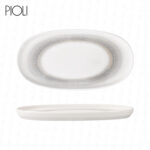 Fuente pioli ovalada neptuno de 34 cm 11AP34